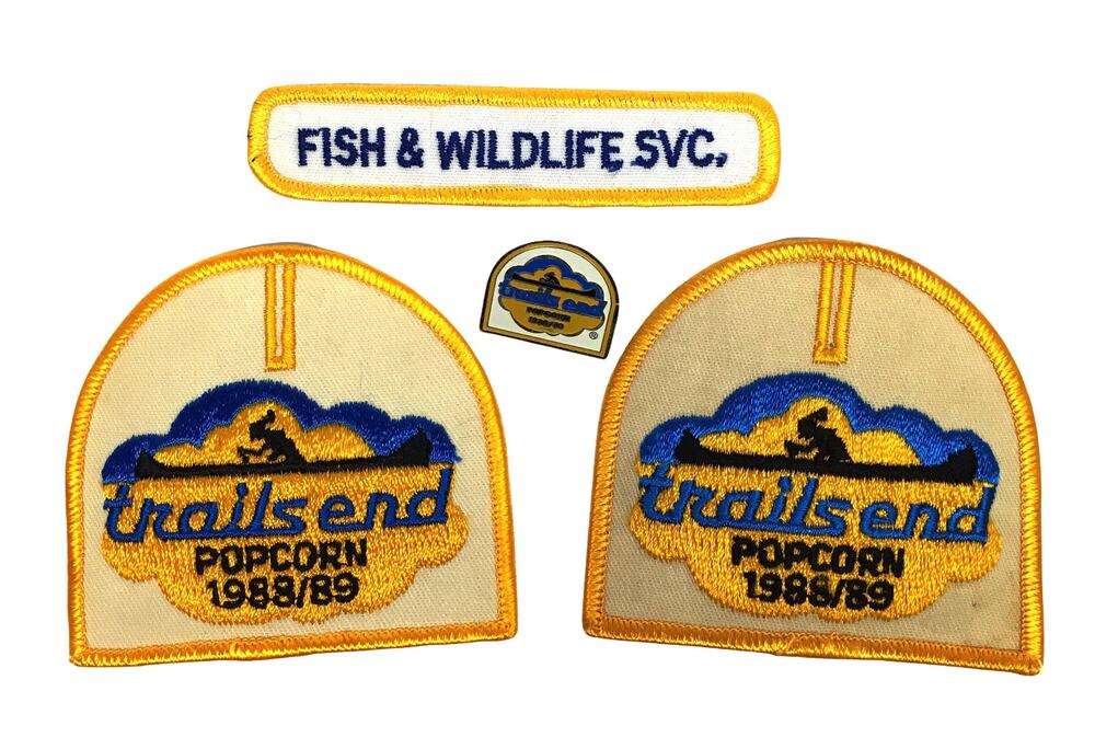 Boy Scouts of America Trails End Popcorn Event 1988-89 Patches and Pin Scouting